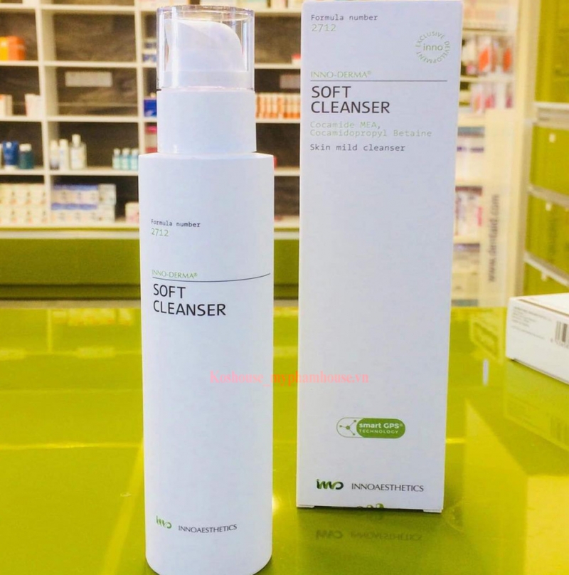 INNO DERMA Innoaesthetics Soft Cleanser _ Sữa rửa mặt làm mềm mượt dành cho da khô nhạy cảm